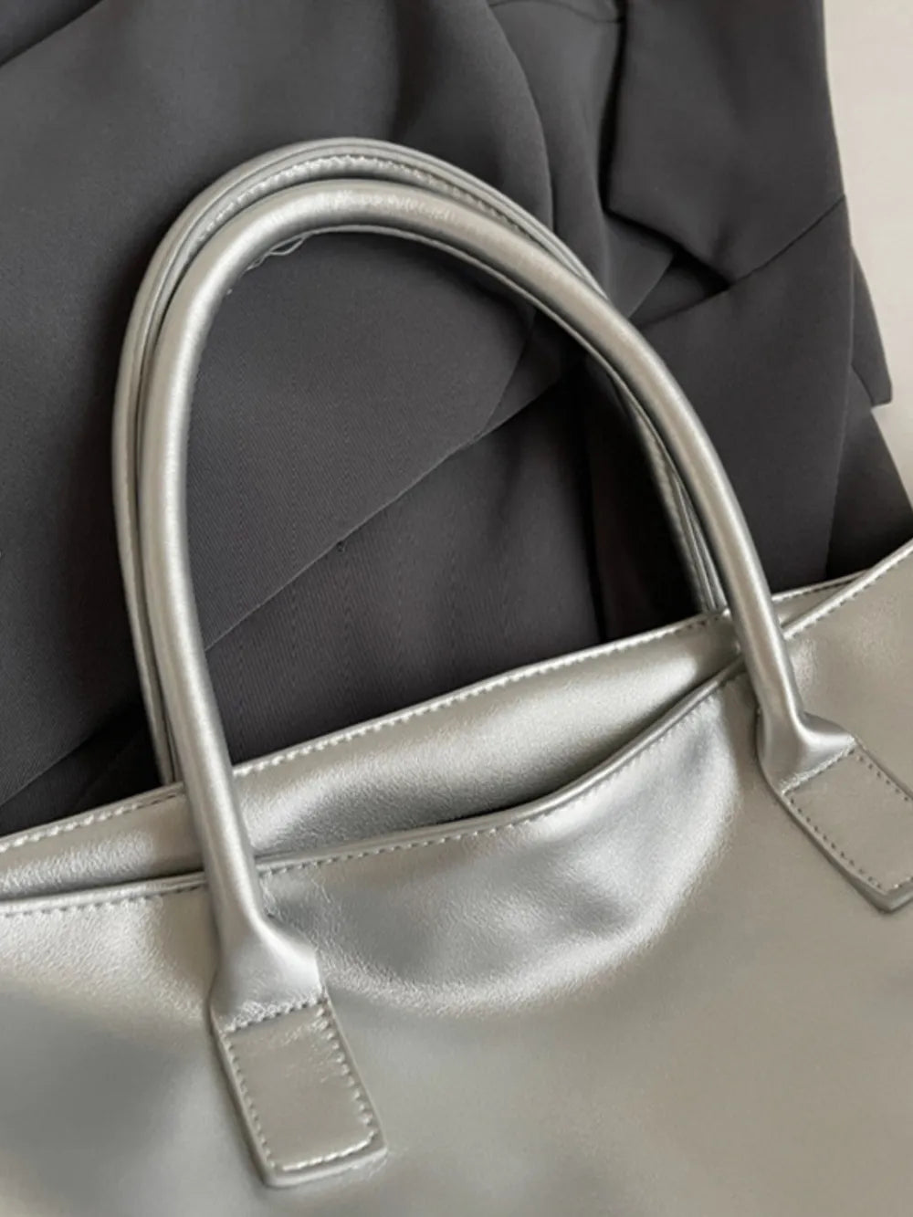 BETTER LIFE PU Leather Tote Bag - Tote Bag by Trendsi | Available at Handbags Specialist Headquarter