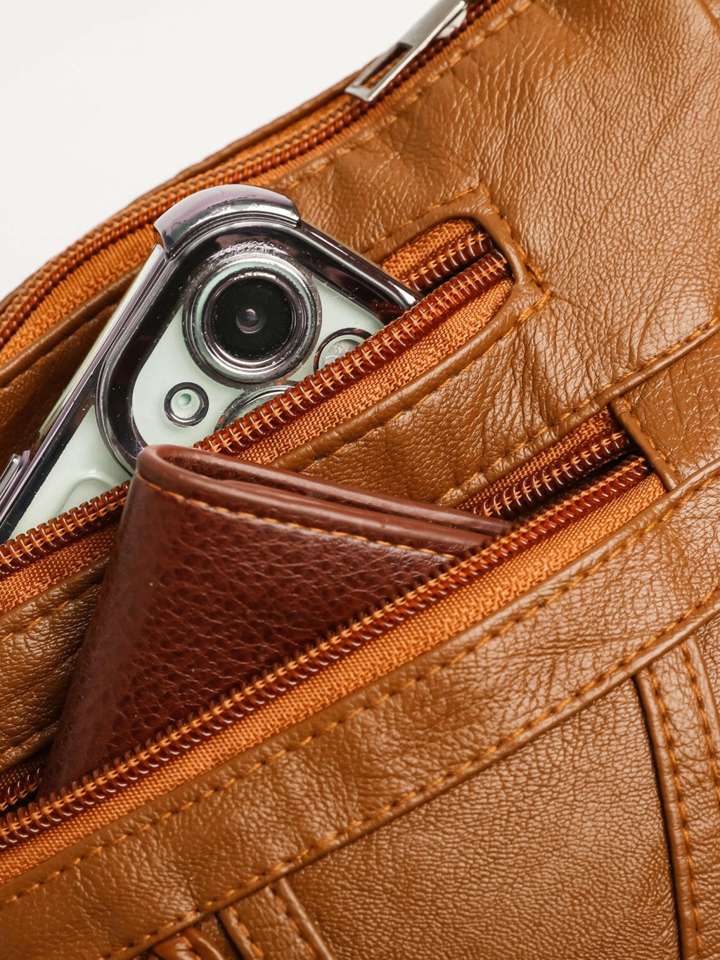 PU Leather Adjustable Strap Shoulder Bag - Shoulder Bags by Trendsi | Available at Handbags Specialist Headquarter