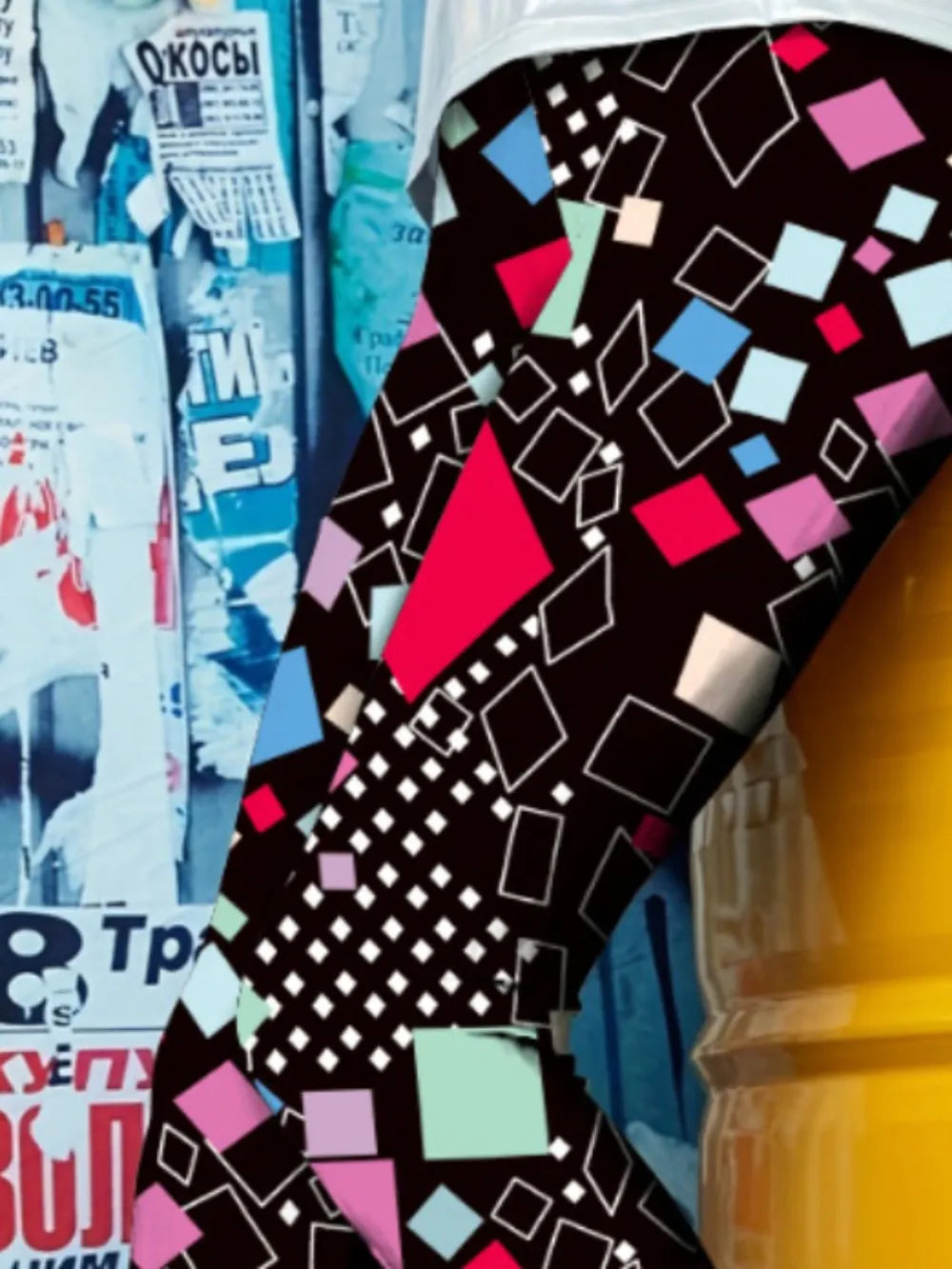 Printed High Waist Skinny Leggings - Leggings by Trendsi | Available at Handbags Specialist Headquarter