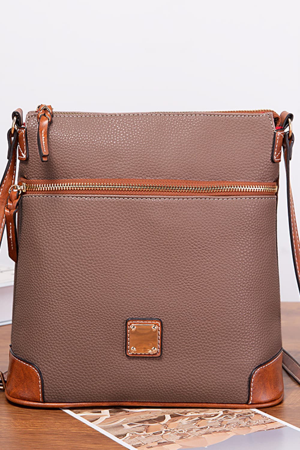 PU Leather Crossbody Bag - handbags by Trendsi | Available at Handbags Specialist Headquarter