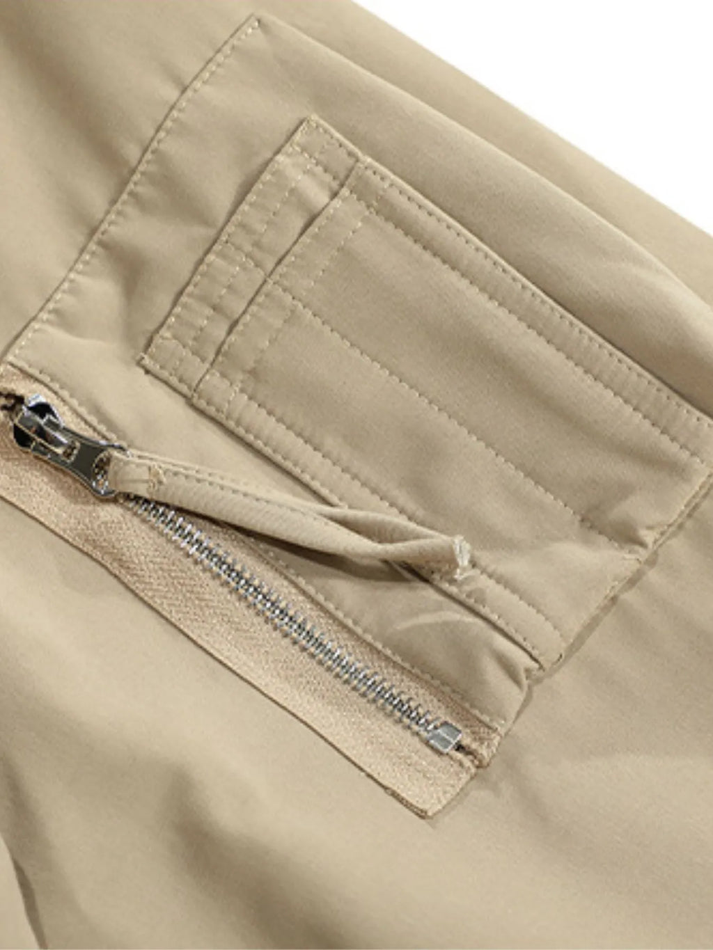 Men's Zip Up Long Sleeve Jacket - Men's jackets by Trendsi | Available at Handbags Specialist Headquarter