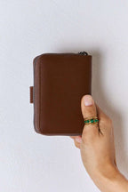 David Jones PU Leather Mini Wallet - Wallets by Trendsi | Available at Handbags Specialist Headquarter