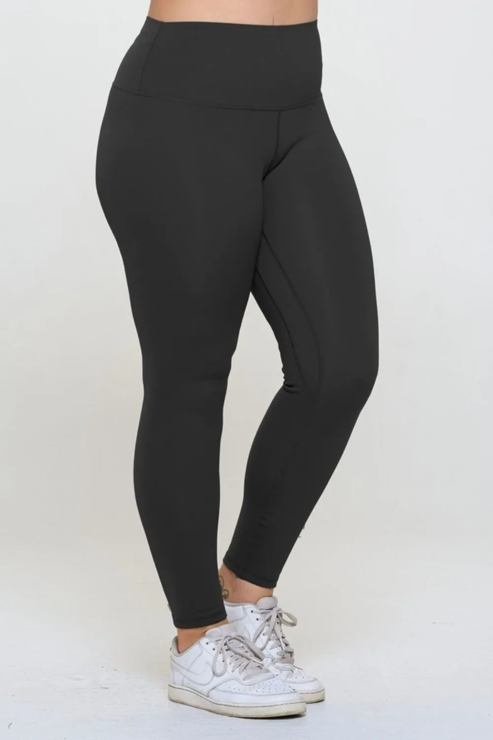 Yelete Full Size Fleece Lined High Waisted Leggings - Leggings by Trendsi | Available at Handbags Specialist Headquarter