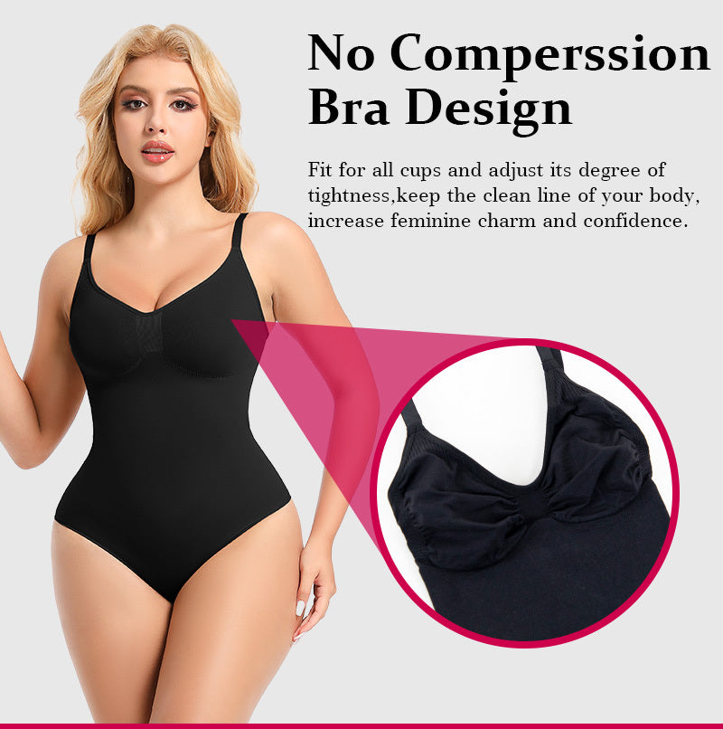 CurvySculpt Seamless Shaper Bodysuit for Women - Women's Bra by Trendsi | Available at Handbags Specialist Headquarter