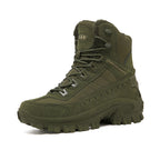 ArcticGuard Men's Fleece-Lined Combat Snow Boots