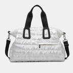 Quilted Nylon Oversize Travel Bag - travel-bag by Trendsi | Available at Handbags Specialist Headquarter