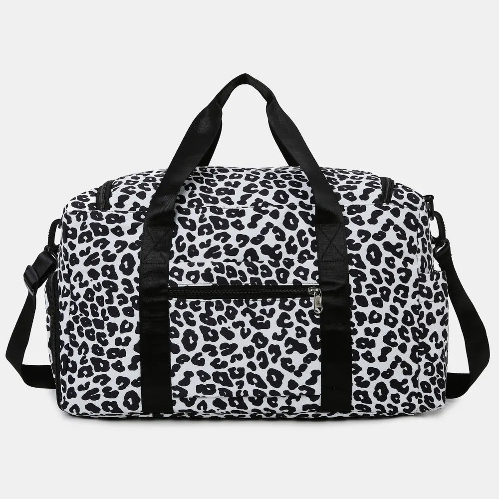 Oxford Cloth Animal Print Travel Bag - travel-bag by Trendsi | Available at Handbags Specialist Headquarter