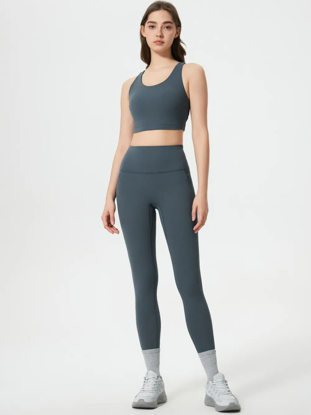 Millennia Wide Waistband Active Leggings - Leggings by Trendsi | Available at Handbags Specialist Headquarter