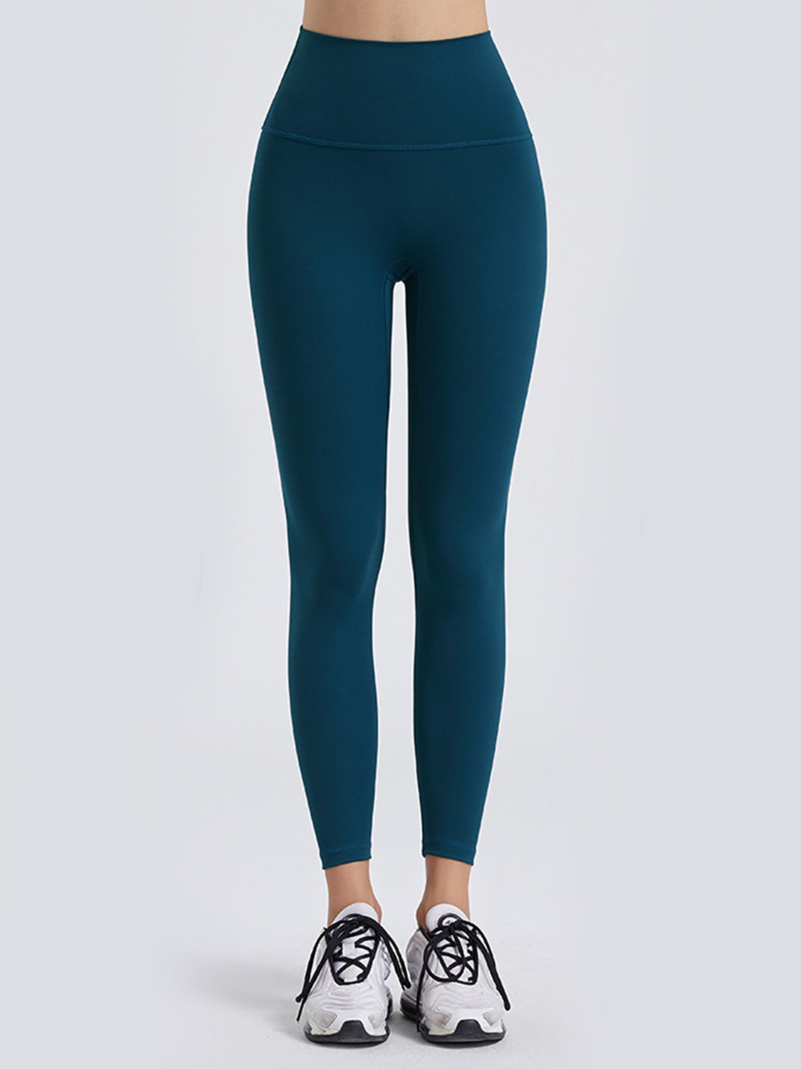 Wide Waistband Sports Leggings - Leggings by Trendsi | Available at Handbags Specialist Headquarter