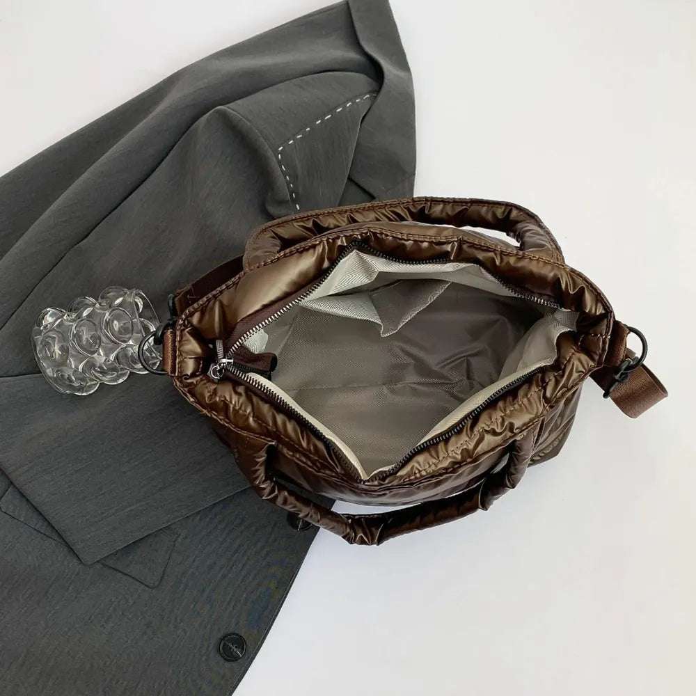 PU Leather Detachable Strap Crossbody Bag - Crossbody Bag by Trendsi | Available at Handbags Specialist Headquarter