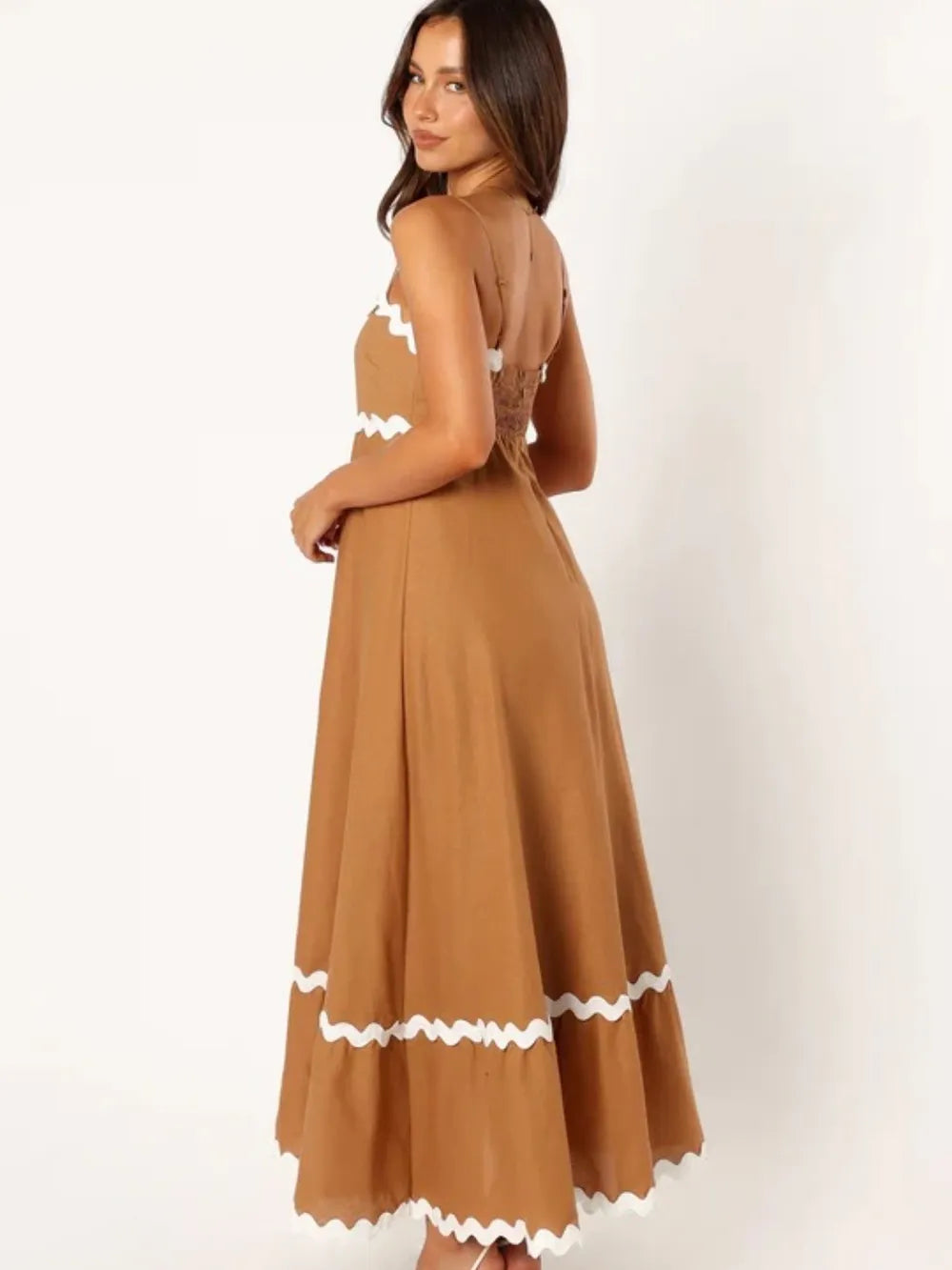 Spaghetti Strap Maxi Dress - Maxi Dress by Trendsi | Available at Handbags Specialist Headquarter