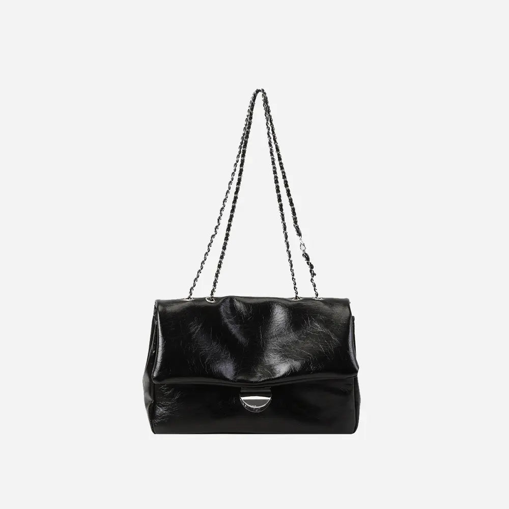 Textured PU Leather Shoulder Bag - Handbags by Trendsi | Available at Handbags Specialist Headquarter