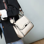 Women's Leather Large Capacity Messenger Bag