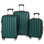 Tri-Size Glide: Universal Alloy Luggage Set - Travel Sets by Trendsi | Available at Handbags Specialist Headquarter
