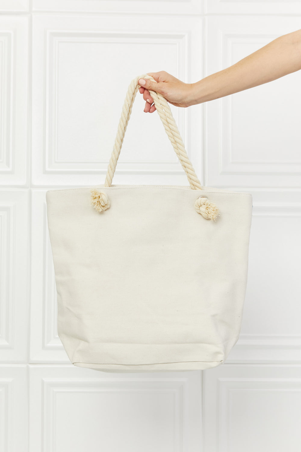 Justin Taylor Picnic Date Tassel Tote Bag - Tote Bag by Trendsi | Available at Handbags Specialist Headquarter