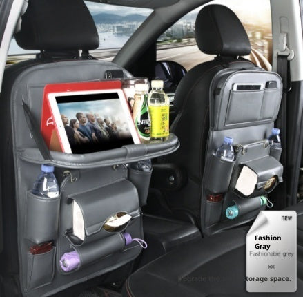 RoadMate PU Leather Seat Back Organizer - Decor by Trendsi | Available at Handbags Specialist Headquarter