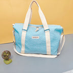 Textured Nylon Travel Bag - travel-bag by Trendsi | Available at Handbags Specialist Headquarter