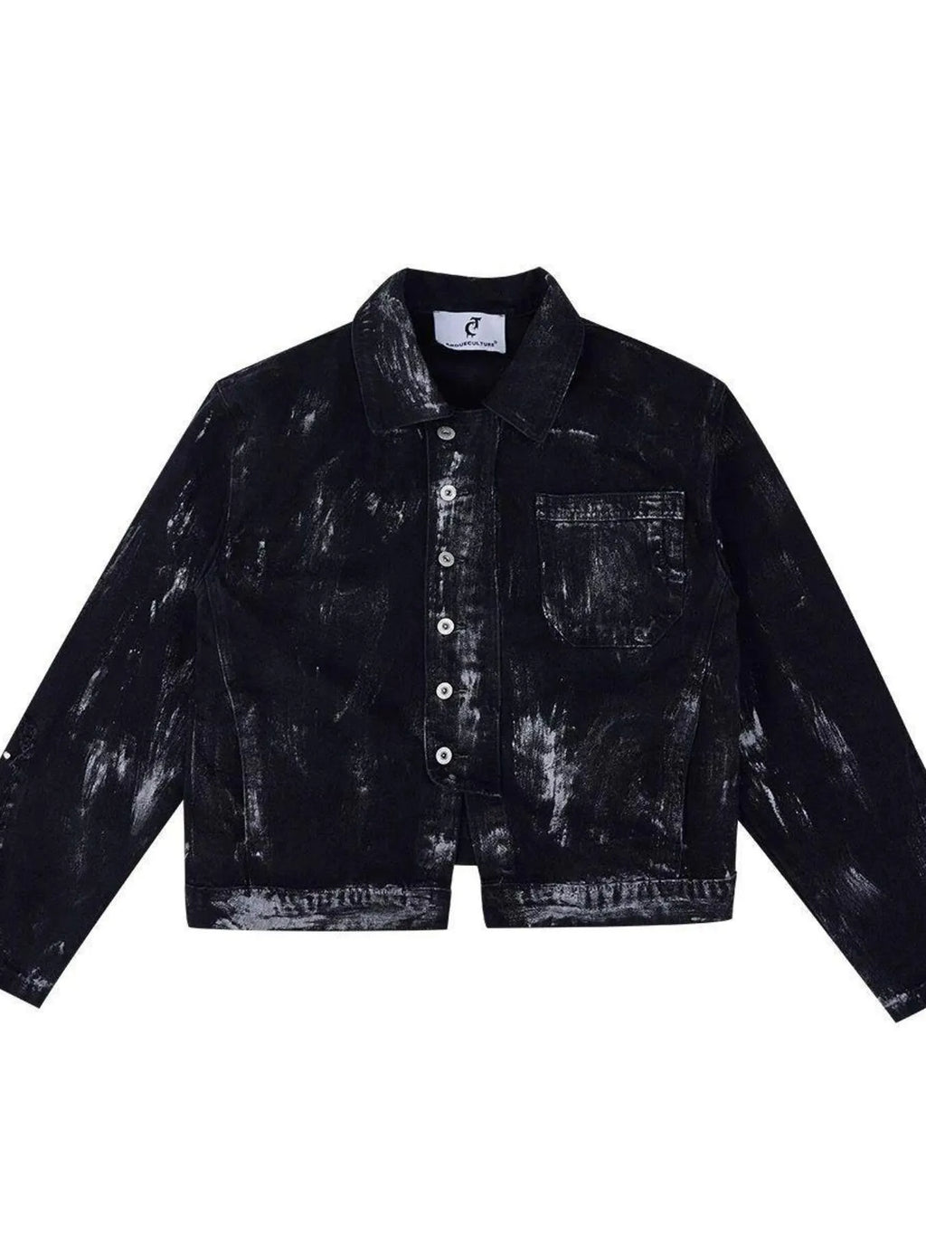 Men's Plus Size Button Up Long Sleeve Denim Jacket - Men's jackets by Trendsi | Available at Handbags Specialist Headquarter