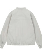 Men's Long Sleeve Jacket with Chest Pockets - Men's jackets by Trendsi | Available at Handbags Specialist Headquarter