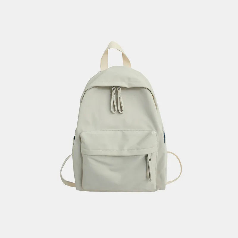 Zip Cotton Backpack Bag - Handbags by Trendsi | Available at Handbags Specialist Headquarter