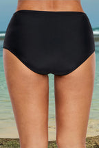 Plus Size Lace Detail Low Waist Swim Brief -  by Trendsi | Available at Handbags Specialist Headquarter