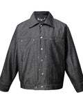 Men's Snap Down Long Sleeve Denim Jacket - Men's jackets by Trendsi | Available at Handbags Specialist Headquarter