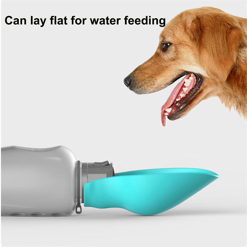 PawHydrate 800ml Foldable Leakproof Dog Water Bottle