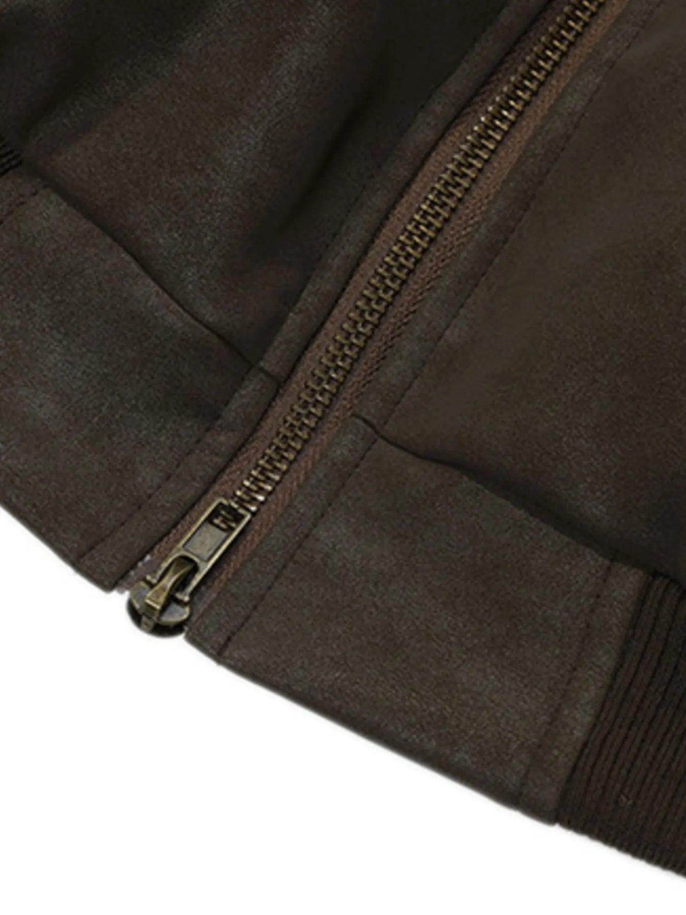 Men's Plaid Collar Detail Zip Up Jacket - Men's jackets by Trendsi | Available at Handbags Specialist Headquarter