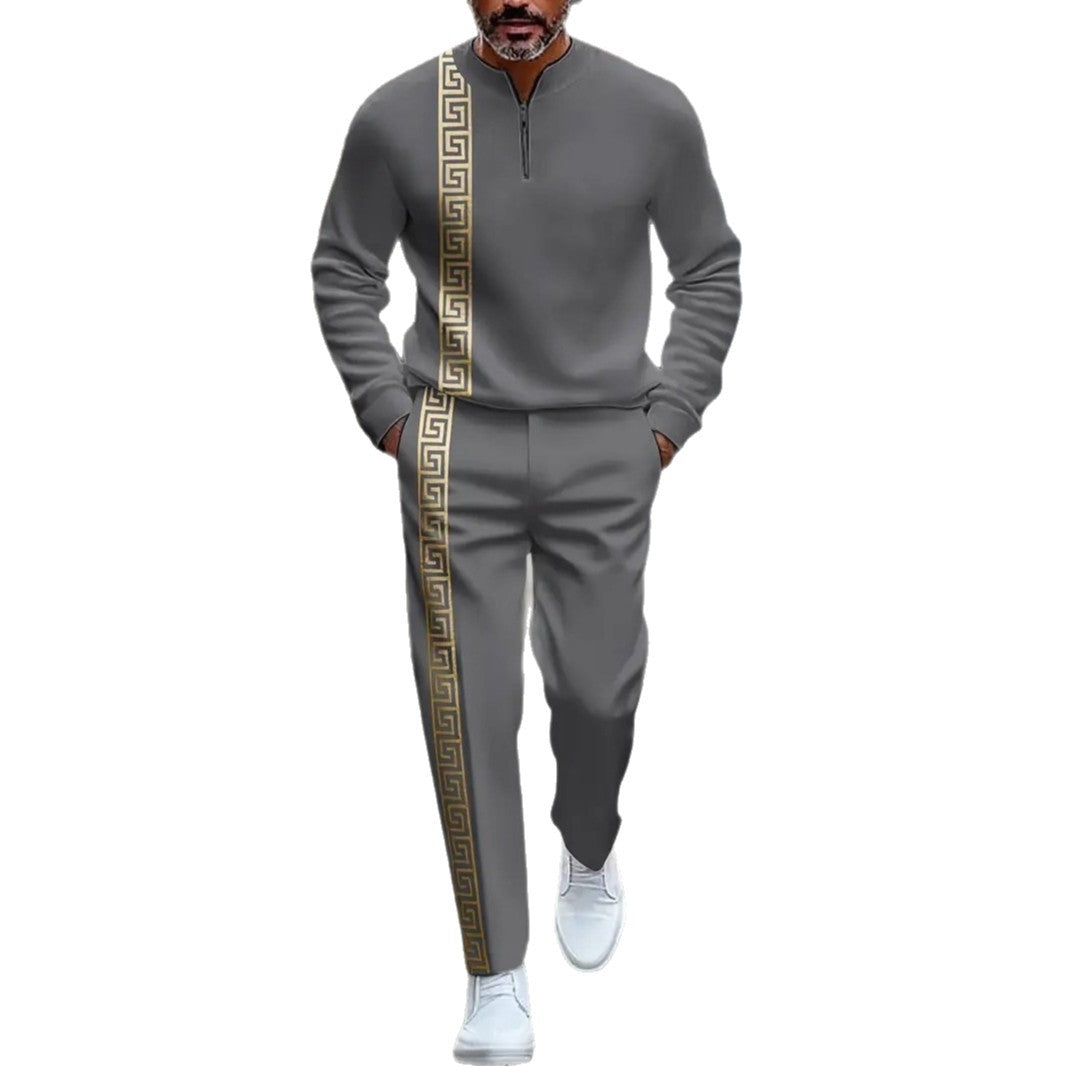 VersaFit Long-sleeve Polo & Pant Set