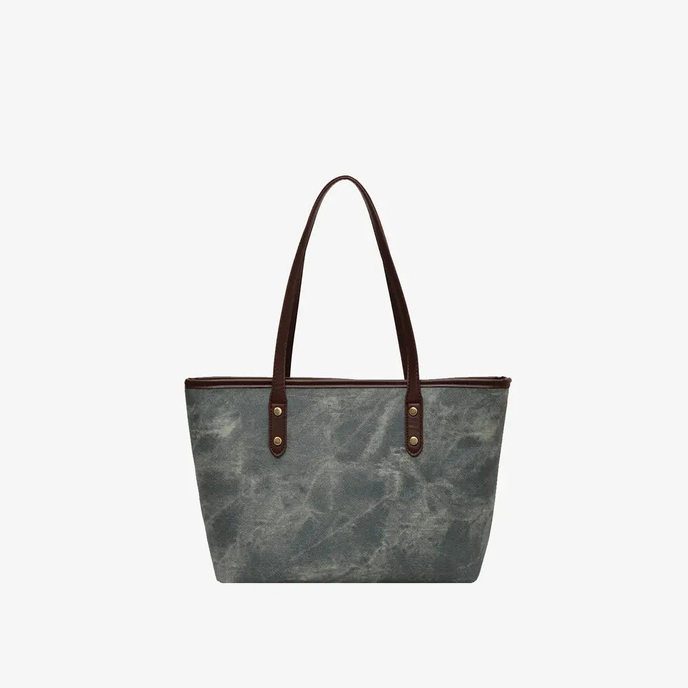 PU Leather Tote Bag - Tote Bag by Trendsi | Available at Handbags Specialist Headquarter