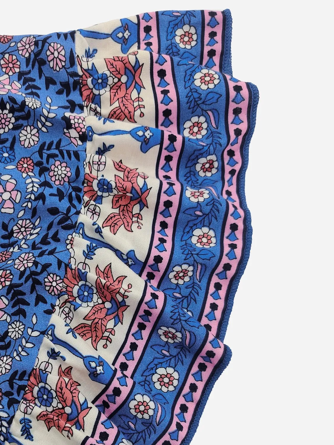 Plus Size Printed Surplice Half Sleeve Dress - Dresses by Trendsi | Available at Handbags Specialist Headquarter