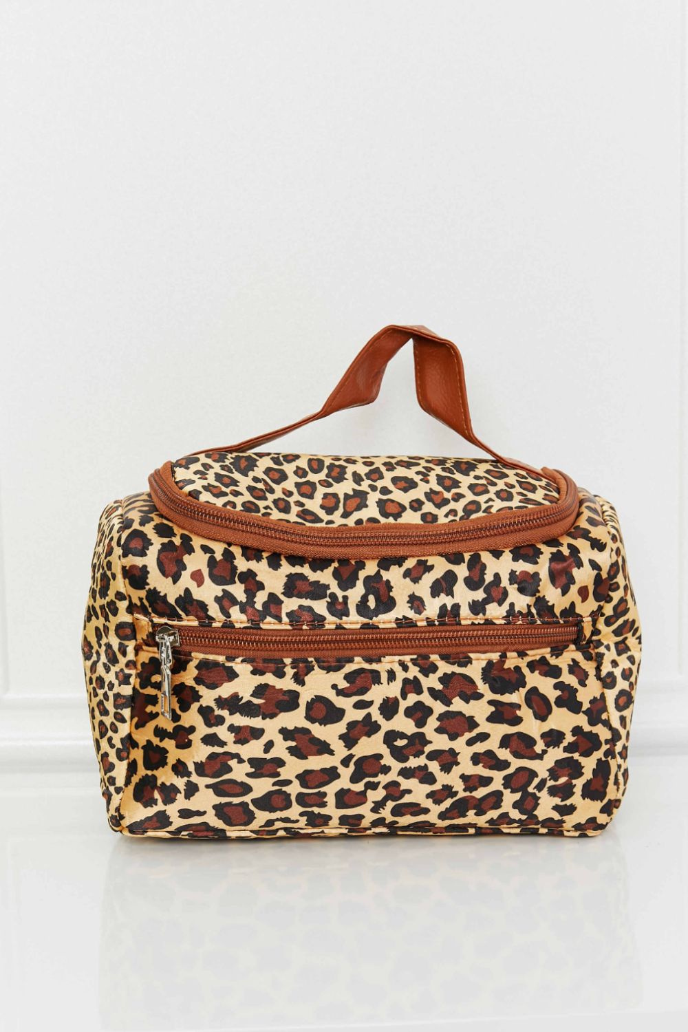 Printed Makeup Bag with Strap - Handbags by Trendsi | Available at Handbags Specialist Headquarter