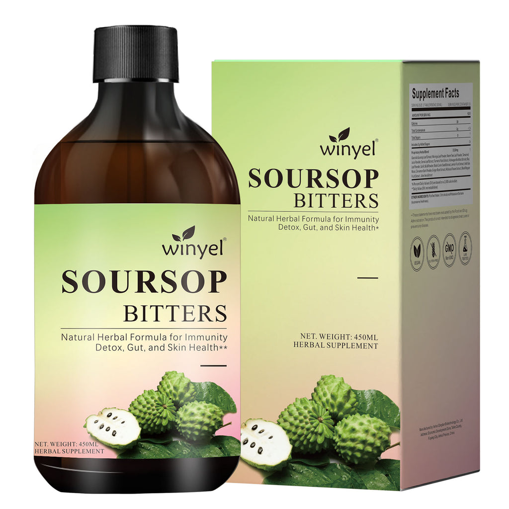 Soursop Liquid with Moringa & Turmeric for Digestion