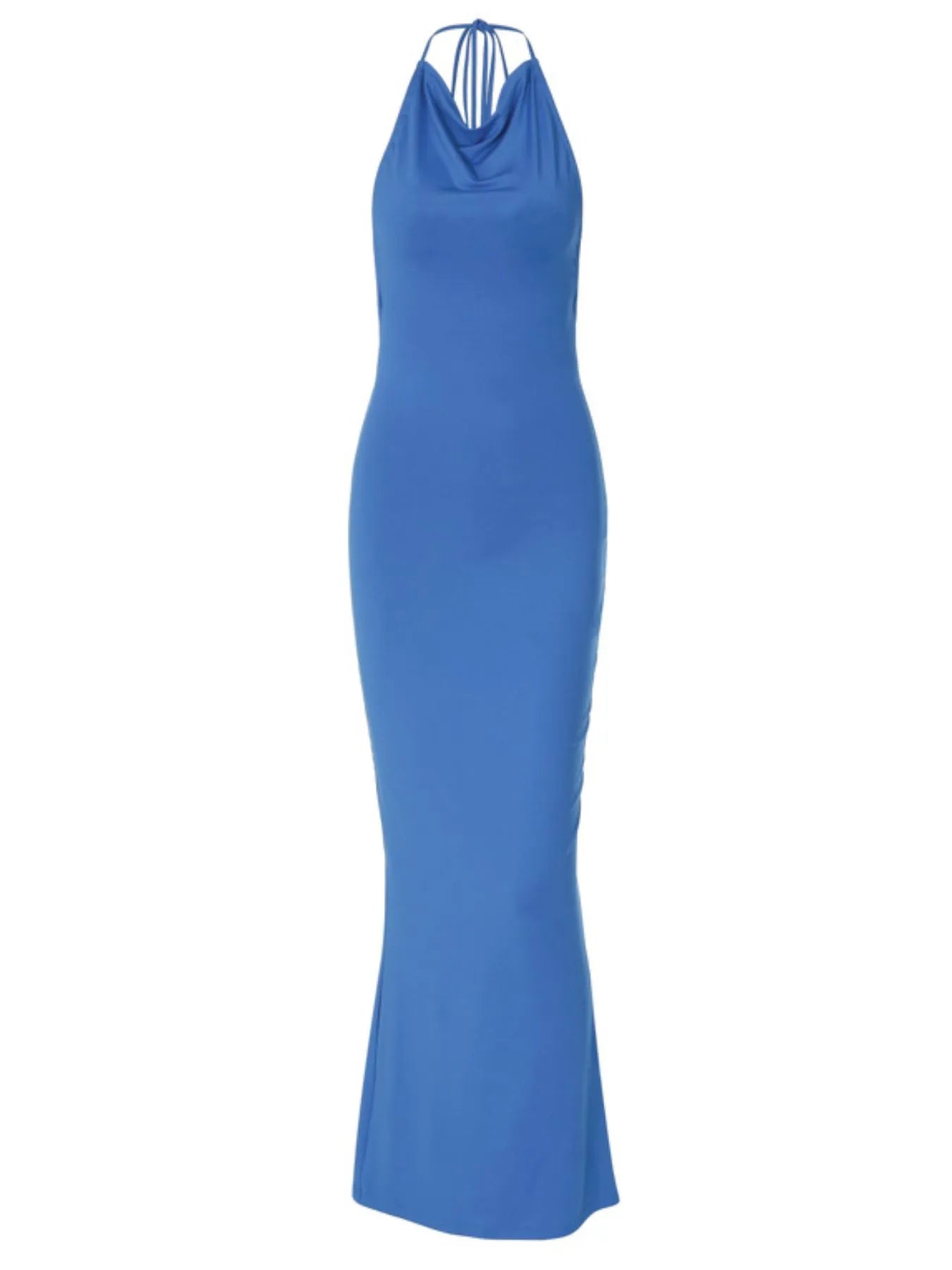 Backless Slit Sleeveless Bodycon Maxi Dress - Maxi Dress by Trendsi | Available at Handbags Specialist Headquarter