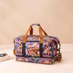 Canvas Printed Travel Bag - Luggage Travel Bags by Trendsi | Available at Handbags Specialist Headquarter