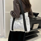 Polyester Tote Bag with Zipper - Tote Bag by Trendsi | Available at Handbags Specialist Headquarter