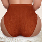 LuxeJacquard Women's Solid Colour Comfort Panties