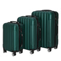 Tri-Size Glide: Universal Alloy Luggage Set - Travel Sets by Trendsi | Available at Handbags Specialist Headquarter