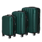 Tri-Size Glide: Universal Alloy Luggage Set - Travel Sets by Trendsi | Available at Handbags Specialist Headquarter
