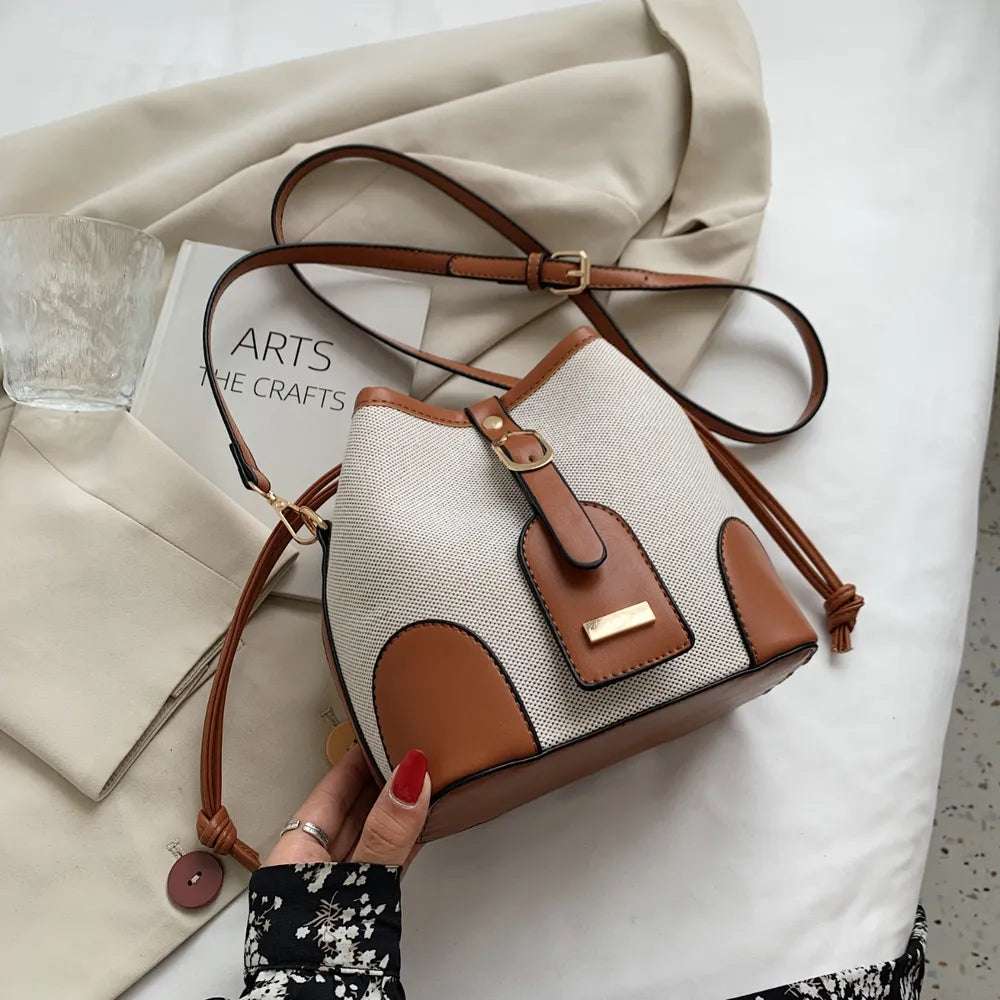 Straw Braided Adjustable Strap Crossbody Bag - Crossbody Bag by Trendsi | Available at Handbags Specialist Headquarter