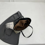 PU Leather Tote Bag - Tote Bag by Trendsi | Available at Handbags Specialist Headquarter