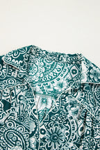 Plus Size Ruffled Printed Flounce Sleeve Dress - Dresses by Trendsi | Available at Handbags Specialist Headquarter