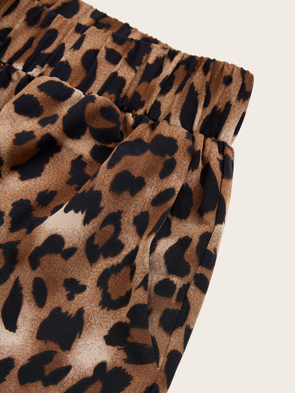 Leopard Luxe: Plus Size Wide Leg Pants