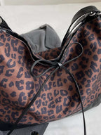 Leopard Dual Purpose Crossbody Bag - Crossbody Bag by Trendsi | Available at Handbags Specialist Headquarter