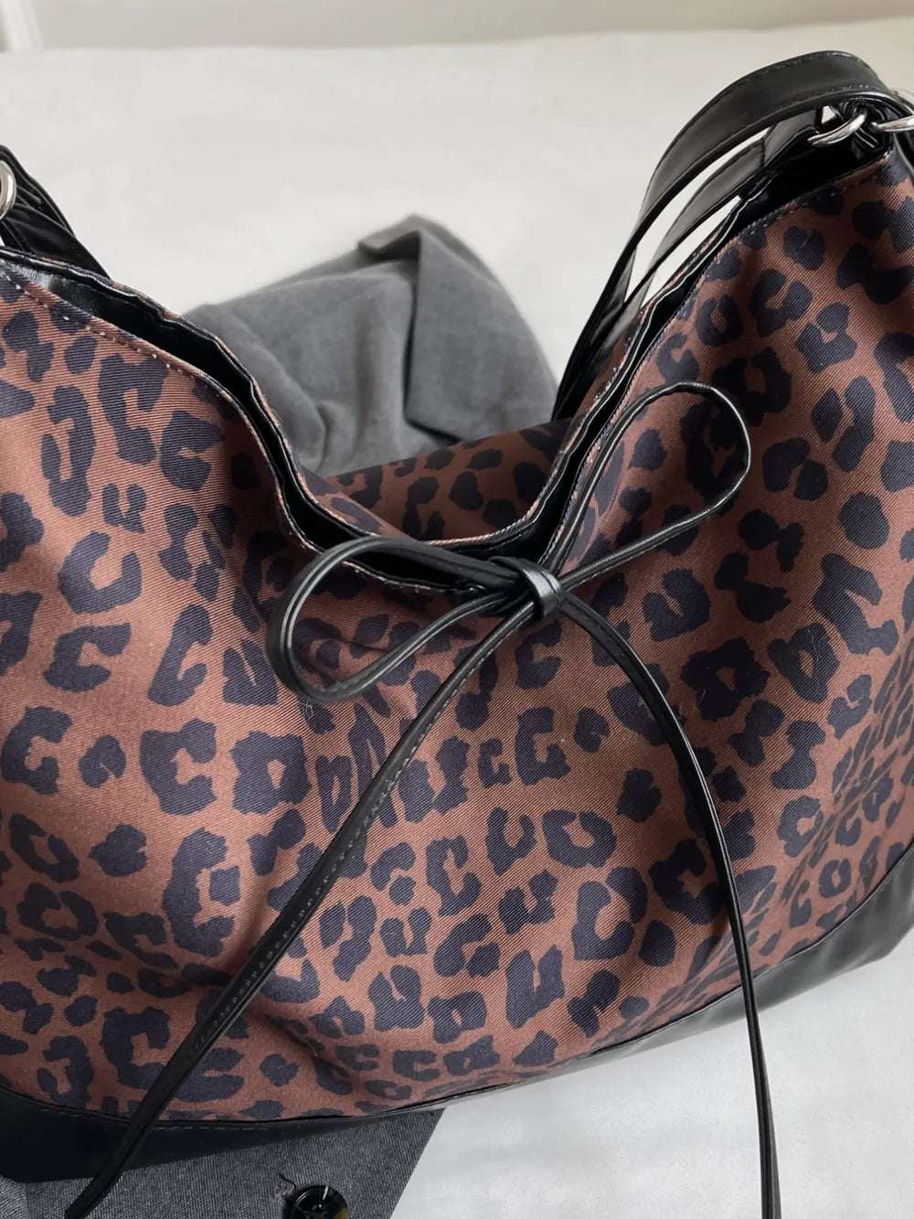 Leopard Dual Purpose Crossbody Bag - Crossbody Bag by Trendsi | Available at Handbags Specialist Headquarter