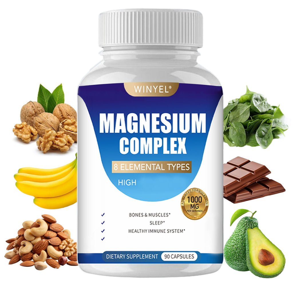 Magnesium Complex Capsules with Malate & Glycinate, 90ct