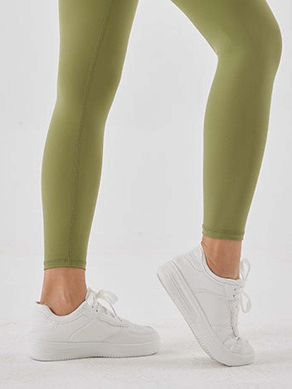 Wide Waistband Sports Leggings - Leggings by Trendsi | Available at Handbags Specialist Headquarter