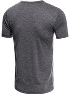 Men's Henley Short Sleeve Polo Top - Men's Polo shirt by Trendsi | Available at Handbags Specialist Headquarter