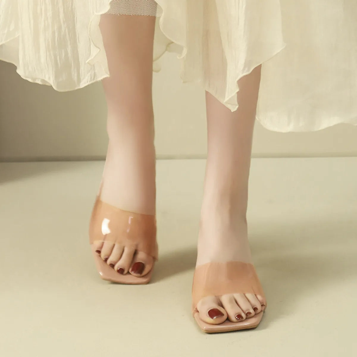 Open Toe Block Heels Sandals - Women Sandals by Trendsi | Available at Handbags Specialist Headquarter