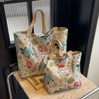 Canvas Large-capacity Shoulder Handbag